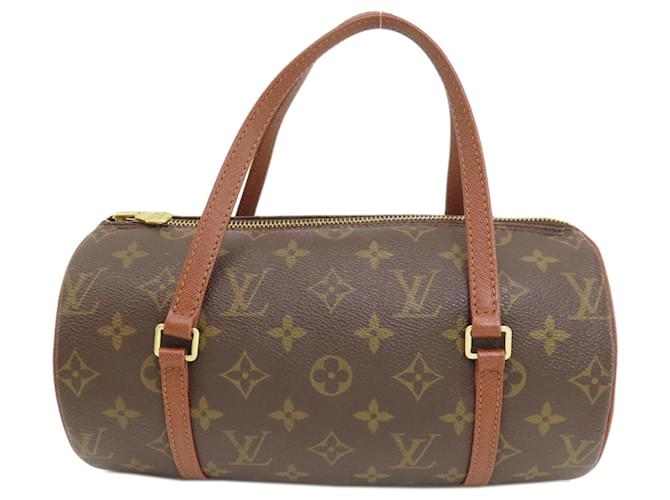 Louis Vuitton Monogram Papillon 26 Handbag Brown Patent leather  ref.1504911