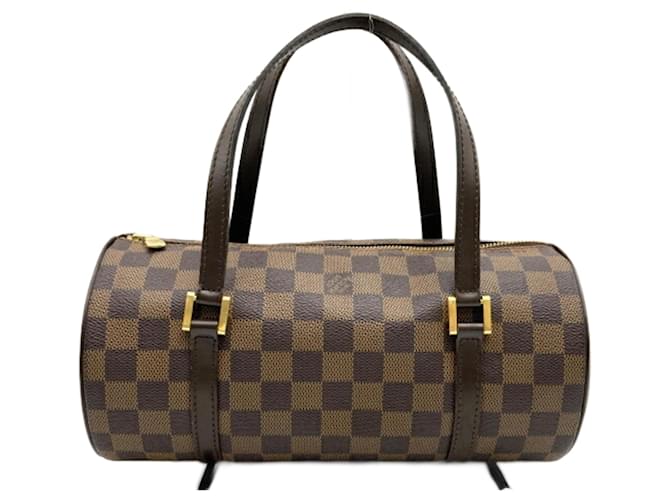 Bolsa Louis Vuitton Damier Papillon PM Marrom Lona  ref.1505208