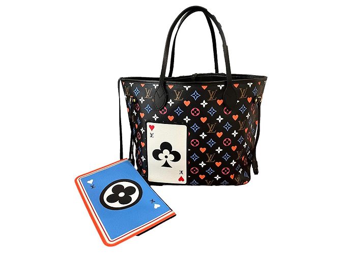 Bolsa Louis Vuitton Neverfull com bolsa removível Multicor