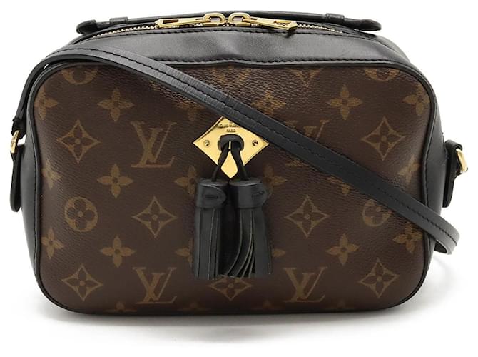 Louis Vuitton Monogram Saintonge Shoulder Bag Black Patent leather  ref.1505361