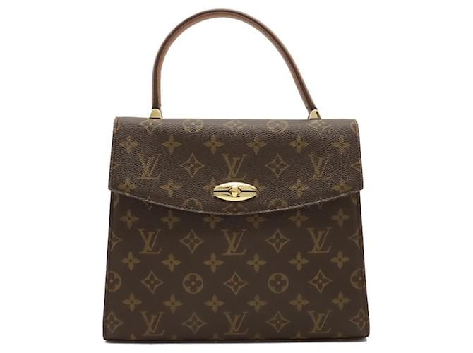 Louis Vuitton Monogram Malesherbes Handbag Patent leather  ref.1505370