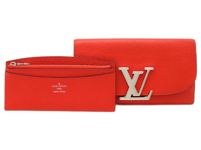 Portafoglio in pelle Vivienne Parnasea di Louis Vuitton Fuschia