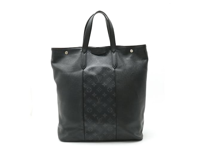 Sac à main City Tote Taigarama Eclipse de Louis Vuitton Cuir Noir  ref.1505469