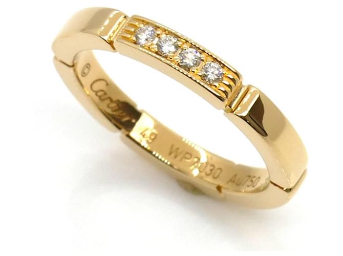 Cartier K18YG Yellow Gold Maillon Panthère Diamond Ring  ref.1505557