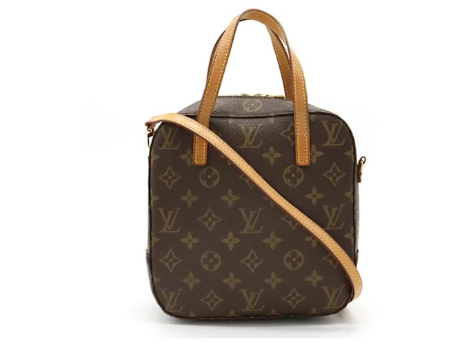 Louis Vuitton Monogram Spontini Handbag Shoulder Bag Patent leather  ref.1505674