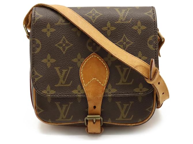 Louis Vuitton Monogram Cartesier 16 PM Shoulder Bag Pochette Patent leather  ref.1505679