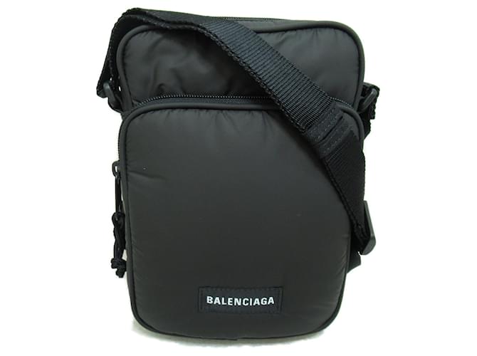 Bolso de hombro de nylon negro Balenciaga  ref.1505807