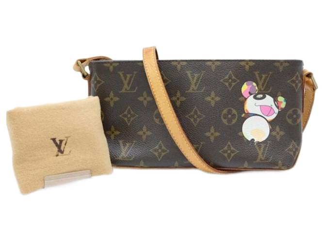 Louis Vuitton Monogram Panda Trotter Shoulder Bag Patent leather  ref.1505855