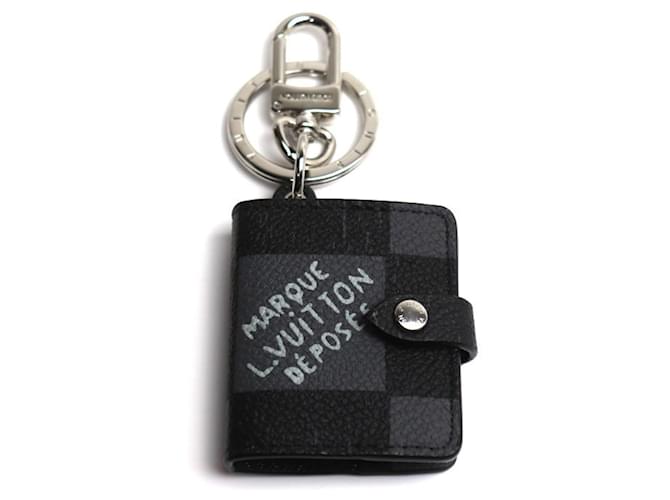 Louis Vuitton Damier Canvas Keyring Damier ebene  ref.1505867
