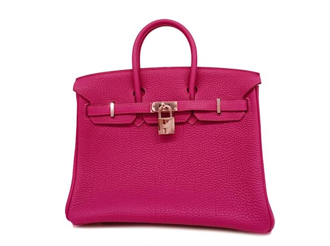 Hermès Sac à main Hermes Birkin 25 en Tosca Cuir  ref.1505939