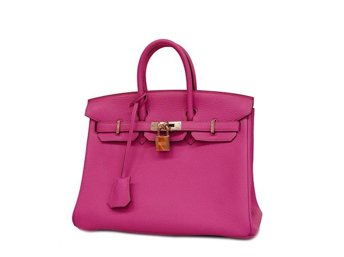 Hermes Hermes Birkin 25 Handtasche in Rosaviolett Lila Leder ref.1505941 Joli Closet