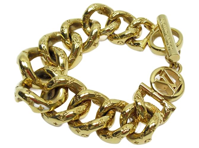 Bracelet en or Louis Vuitton Métal Doré  ref.1506033