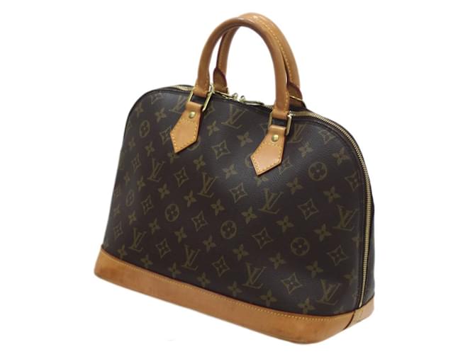 Bolsa Alma Monograma Louis Vuitton Couro envernizado  ref.1506785