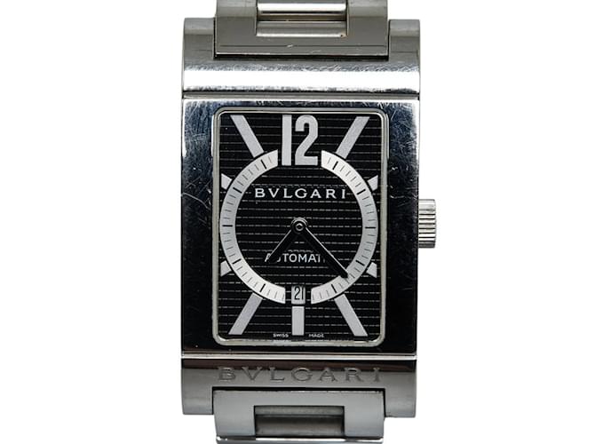 稼働 BVLGARI Rettangolo automatic Bvlgari Rettangolo Stainless Steel 39mm – East Coast Jewelry