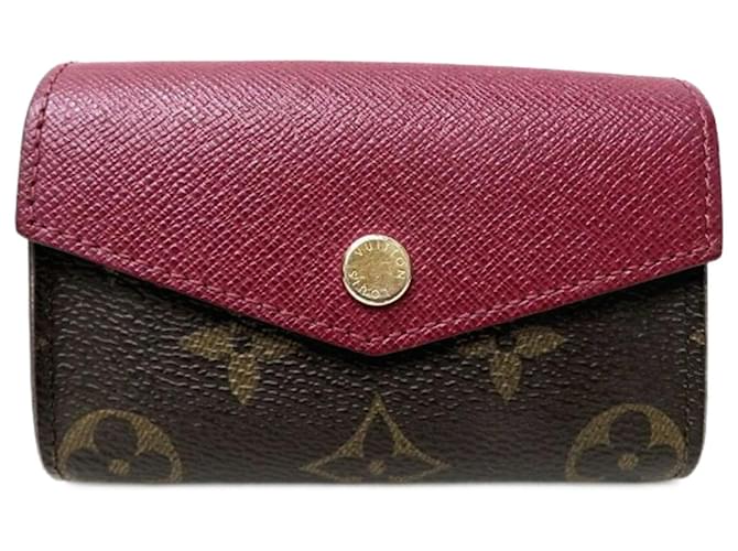 Sarah Passhülle Multicult Monogram Louis Vuitton Braun Fuschia  ref.1507522