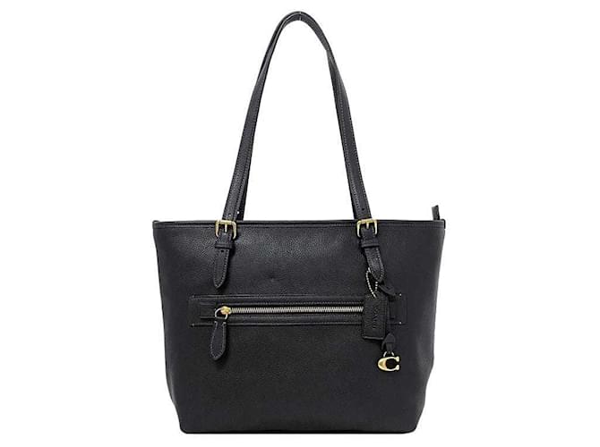 Coach Black Leather Tote Bag  ref.1507828