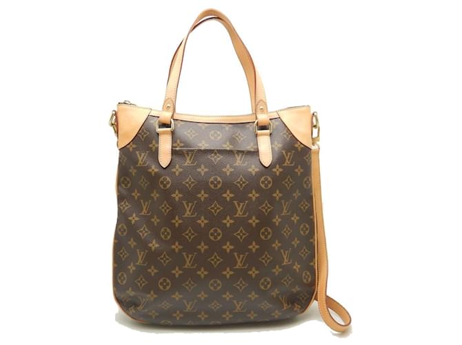 Louis Vuitton Monogram Odeon GM Handbag Brown Plastic  ref.1507848