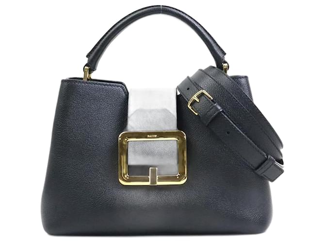 Lederhandtasche BALLY JORAH Schwarz  ref.1507872