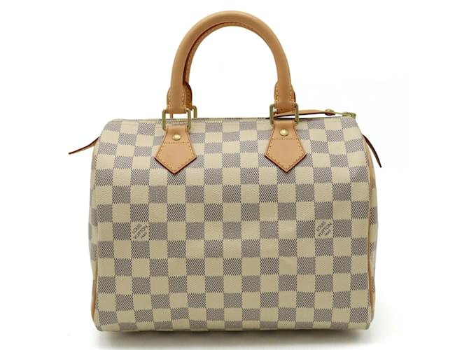 Sac à main Louis Vuitton Damier Azur Speedy 25 Toile  ref.1508000