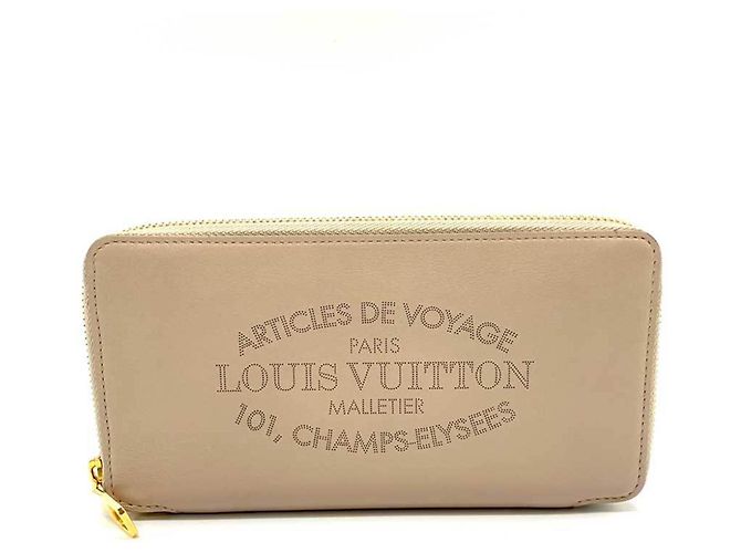 Cartera Larga Parnassea Louis Vuitton en Beige
