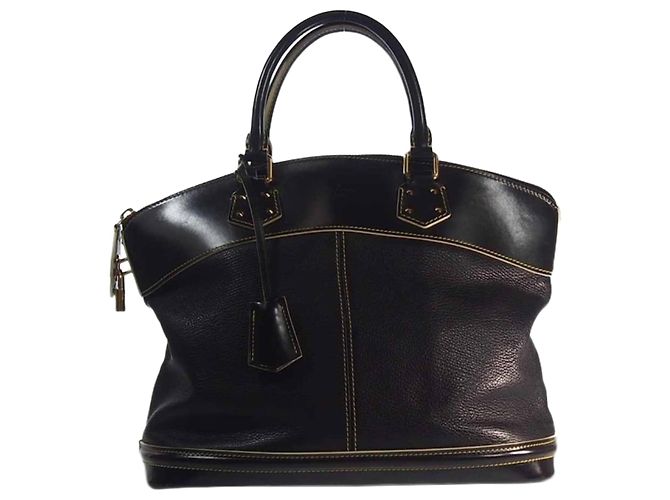 Bolsa Tote Louis Vuitton Lockit PM Suhari Branco