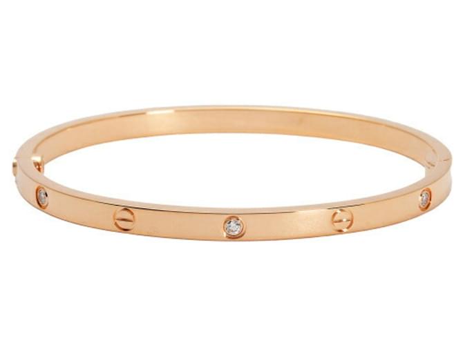 Cartier Love Charm Bracelet in Pink Gold  ref.1508437