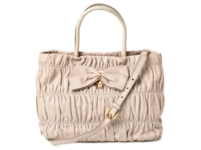 Bolso Prada Nappa Gaufre Cuero  ref.1508611