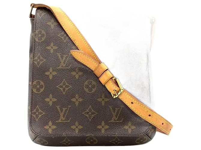 Louis Vuitton Monogram Musette Salsa Shoulder Bag Brown Patent leather  ref.1508638