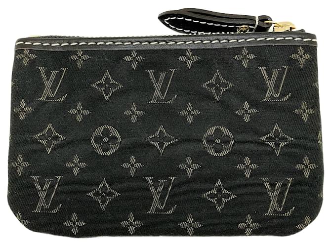 Louis Vuitton Pochette Cle Monogram Brown Cloth  ref.1508874