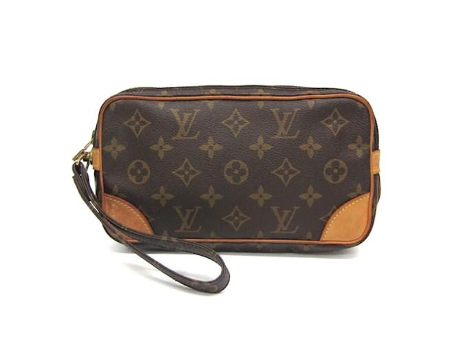 Louis Vuitton Monogram Marly Dragonne PM Clutch Bag Patent leather  ref.1508916