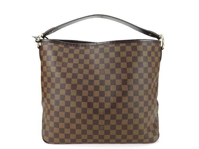 Louis Vuitton Damier Canvas Shoulder Bag Brown Damier ebene Cloth  ref.1508970