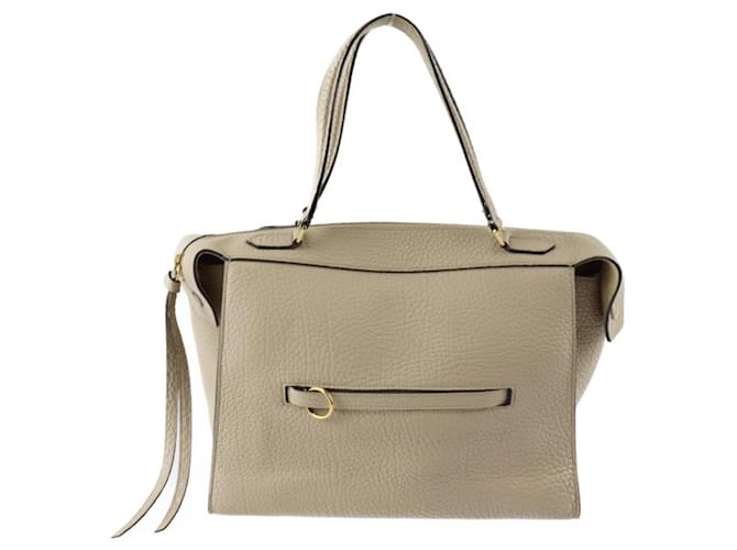 Céline Sac à main Celine Small Ring Cuir Beige  ref.1508997