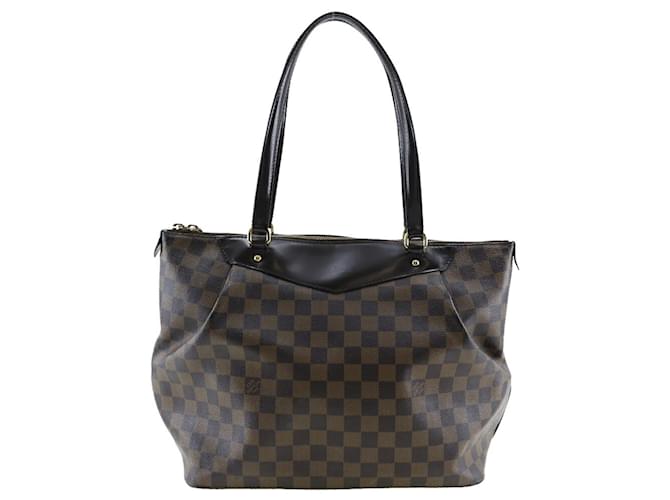 Bolsa de Ombro Westminster GM Louis Vuitton Marrom Lona  ref.1509112