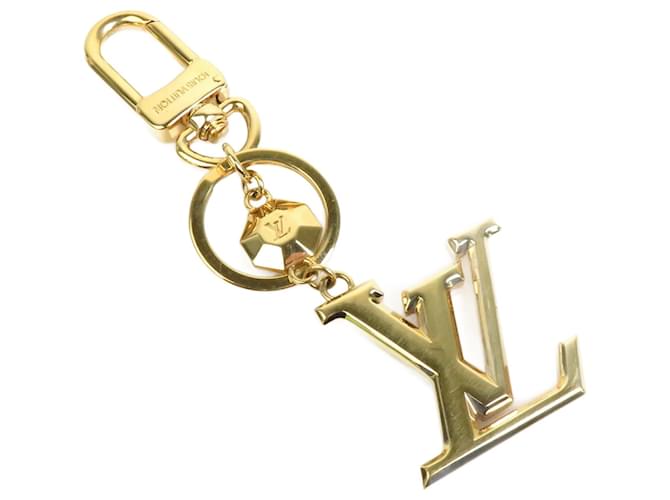 Goldener Schlüsselanhänger Charm von Louis Vuitton Metall  ref.1509199