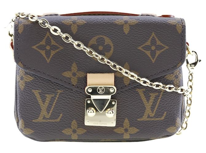 Sac à épaule Micro Metis Louis Vuitton Marron