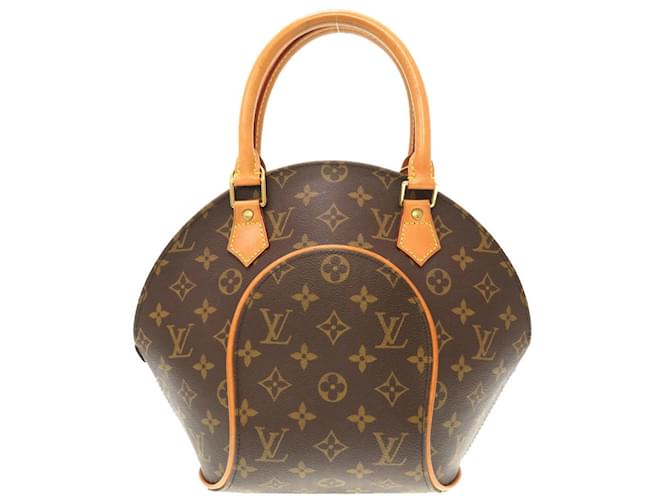 Bolsa Louis Vuitton Monogram Ellipse PM Marrom Couro envernizado  ref.1509397