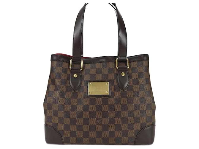 Louis Vuitton Hampstead PM Damier Tote Bag Braun Leinwand  ref.1509486