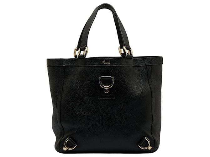 Womens Gucci Abbey Tote bag, black, canvas factory