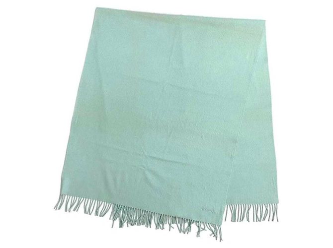Hermès Hermes Light Blue Cashmere Stole