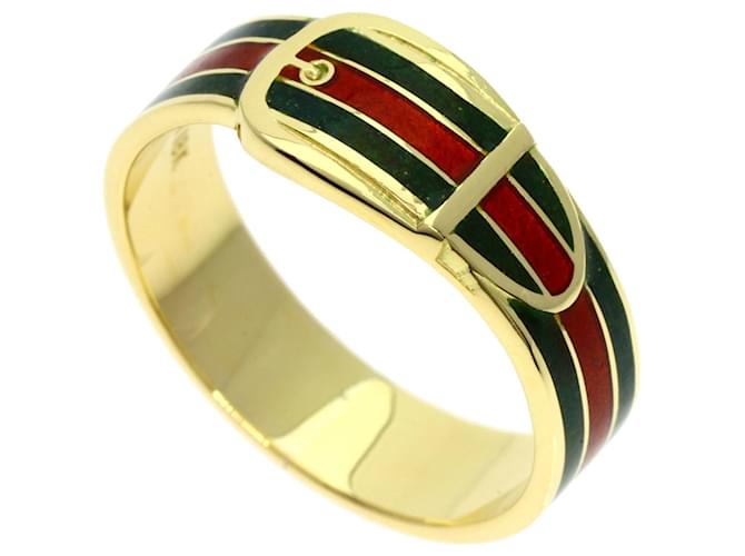 Anello in smalto della linea Sherry di Gucci Oro giallo  ref.1510352