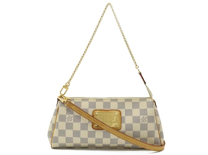 Bolso de cadena Eva Damier Azur de Louis Vuitton Plástico  ref.1510487