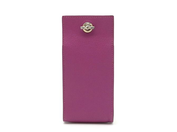 Hermès Hermes Vespa Multi Pouch Cigarette Case Fuschia