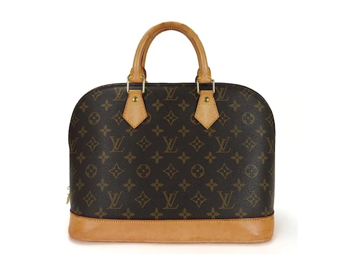 Louis Vuitton Monogram Handtasche Alma M51130 Monogramm Lackleder  ref.1510864