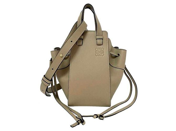 Borsa a spalla Hammock Loewe in beige