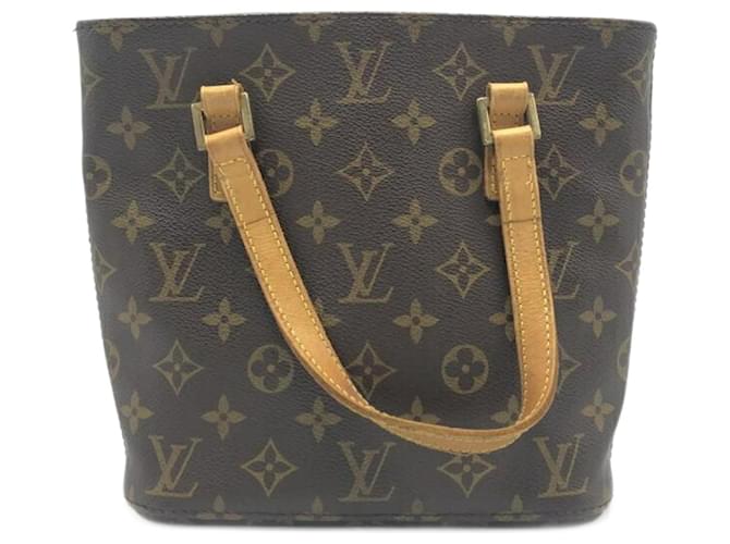 Louis Vuitton Vavin PM Handbag Brown Blue Monogram Patent leather  ref.1511243