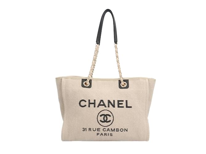 Chanel Deauville Bolsa Chanel 31 Rue Cambon Original Bolsos De