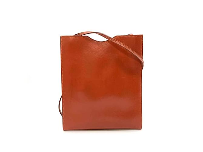 Hermès Hermes Onimaitou Brown Tea Shoulder Bag Pony-style calfskin  ref.1511281