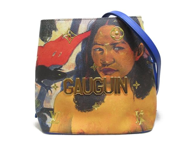 Néonoé Sac à épaule Gauguin Neonoe de Louis Vuitton Bleu  ref.1511287