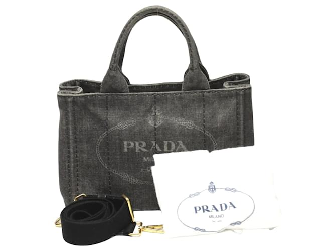 Prada Kanapa Mini Tote Bag Schwarz John  ref.1511311