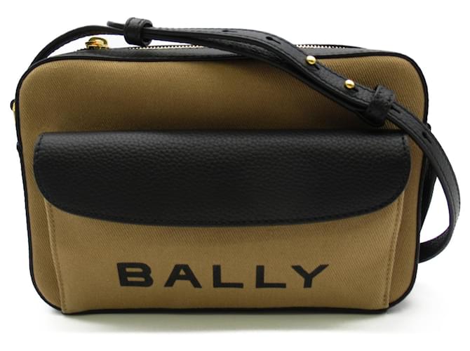 BALLY Schultertasche BAR DANIEL Braun  ref.1511346